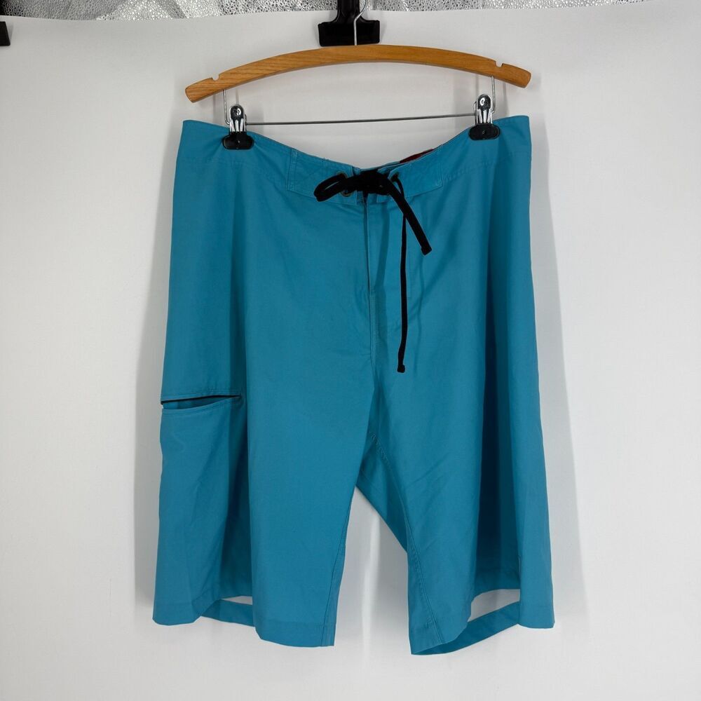 Immersion Research Shorts Blue Board Paddle Kayak River Float Swim Men Size 38